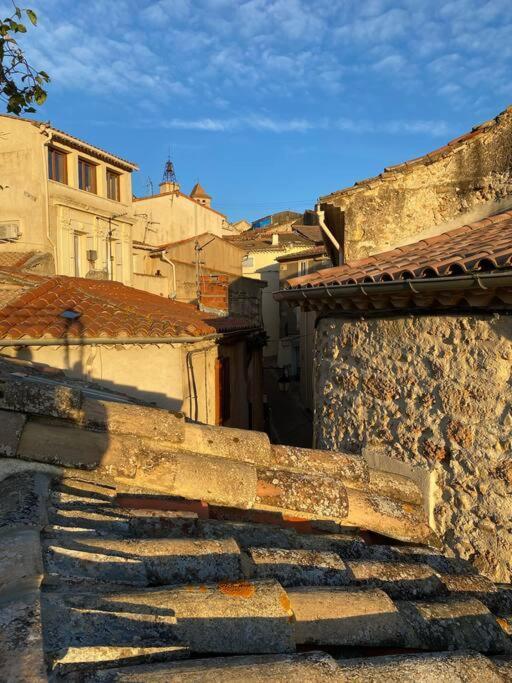 Charming Village House With Roof Top Terrace! Thezan-les-Beziers Экстерьер фото